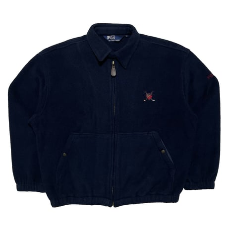 POLO RALPHLAUREN　"GOLF EMBLEM" FLEECE JACKET