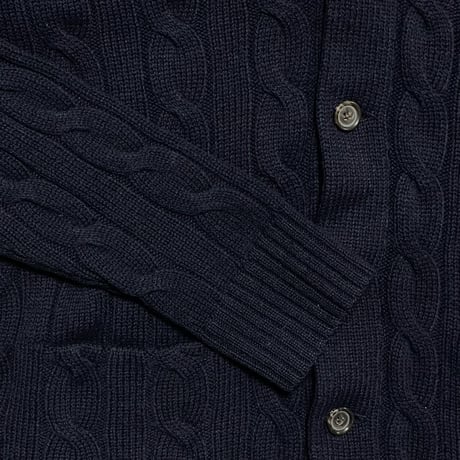 POLO RALPHLAUREN　"CABLE KNIT" CARDIGAN