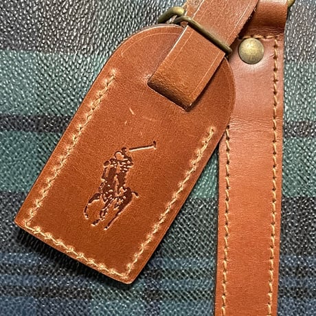 POLO RALPHLAUREN　"ZIP" TOTE BAG