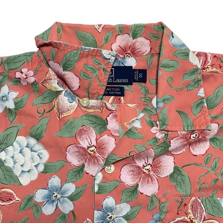 POLO RALPHLAUREN　"FLOWER" ALOHA SHIRT