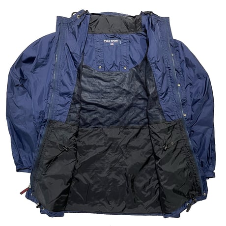 POLO SPORT RALPHLAUREN　"LOGO" NYLON LONG JACKET