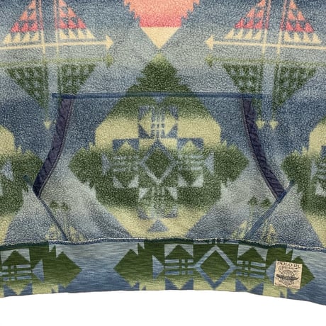 POLO RALPHLAUREN　 "NATIVE" FLEECE HOODIE (L)