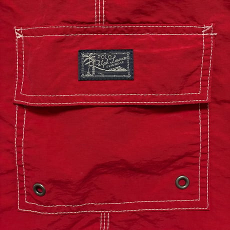 POLO RALPHLAUREN　"CARGO POCKET" SWIM SHORTS
