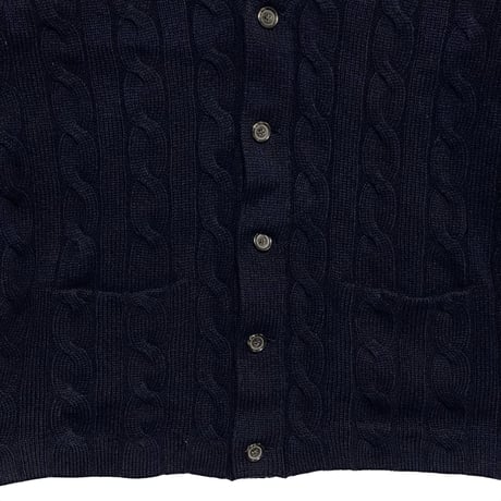 POLO RALPHLAUREN　"CABLE KNIT" CARDIGAN