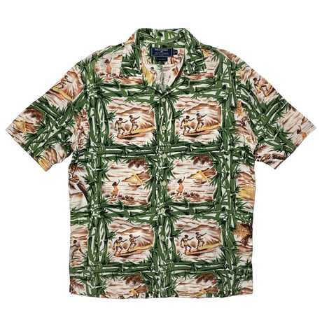 POLO SPORT RALPHLAUREN　"SARFING" ALOHA SHIRT