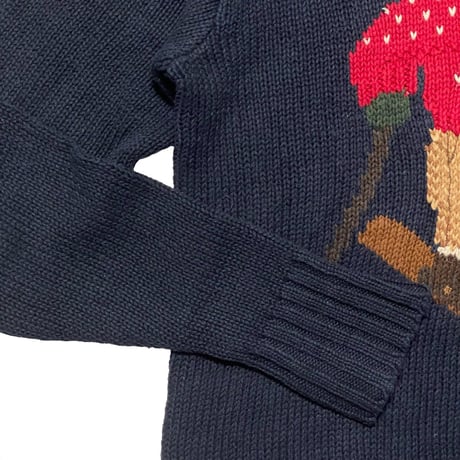 POLO RALPHLAUREN　"SKIING BEAR" SWEATER