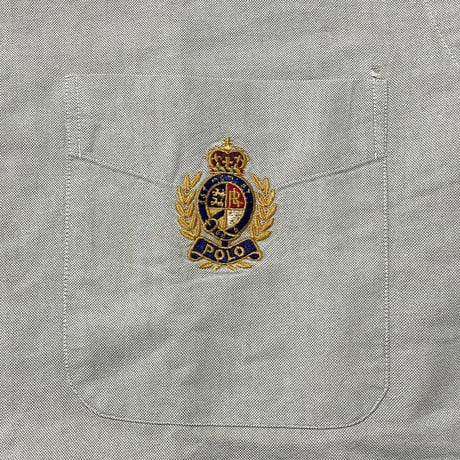 POLO RALPHLAUREN　"CREST LOGO" BUTTONDOWN SHIRT