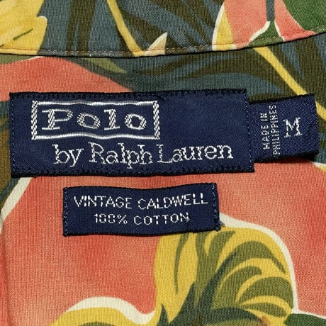 POLO RALPHLAUREN　"VINTAGE CALDWELL" ALOHA SHIRT