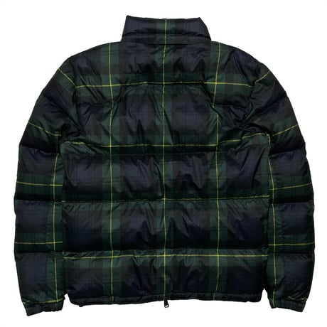 POLO RALPHLAUREN　"BLACK WATCK" DOWN JACKET