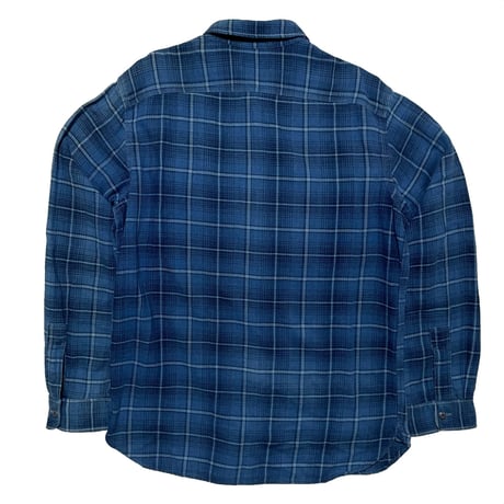 POLO RALPHLAUREN　"INDIGO" FLANNEL SHIRT