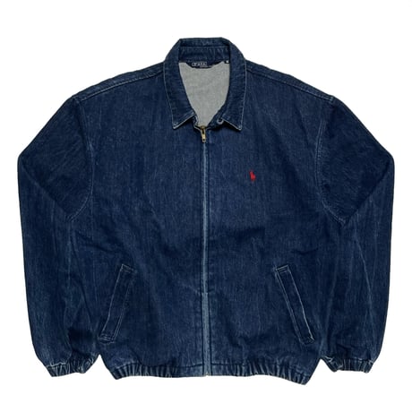 POLO RALPHLAUREN　"RED PONY" DENIM SWINGTOP (M)