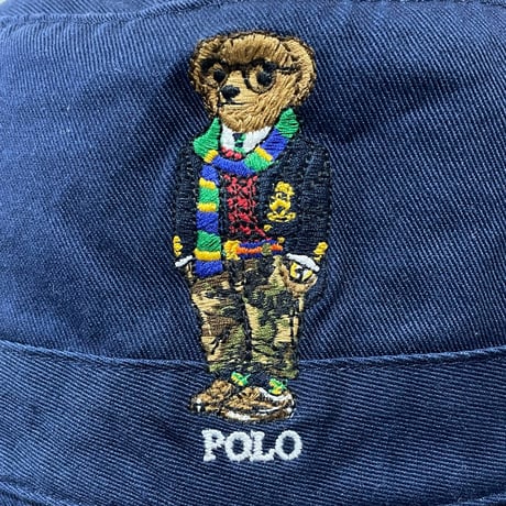 POLO RALPHLAUREN　"POLO BEAR" BACKET HAT