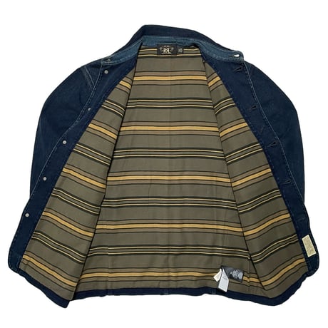 RRL RALPHLAUREN　"LINING STRIPE" COVER ALL JACKET