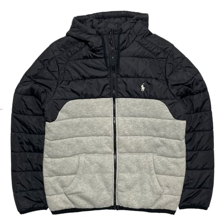 POLO RALPHLAUREN　"PADDED" ZIP HOODIE