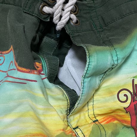 POLO RALPHLAUREN　"THE BLACK RIVER TRAIL" SWIM SHORTS