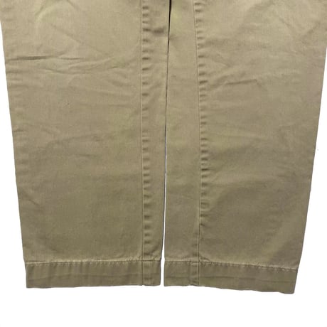 POLO RALPHLAUREN　"CLASSIC POLO CHINO" CHINO PANTS