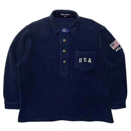 POLO SPORT RALPHLAUREN　"PULL-OVER" FLEECE JACKET