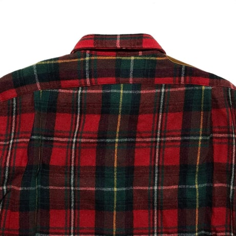 POLO RALPHLAUREN　"SHOULDER PAD" FLANNEL SHIRT