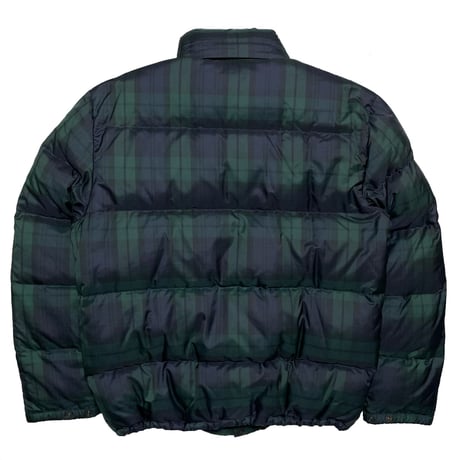 POLO RALPHLAUREN　"BLACK WATCH" DOWN JACKET