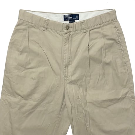 POLO RALPHLAUREN VINTEGE　"TWO TUCK" HAMMOND PANT