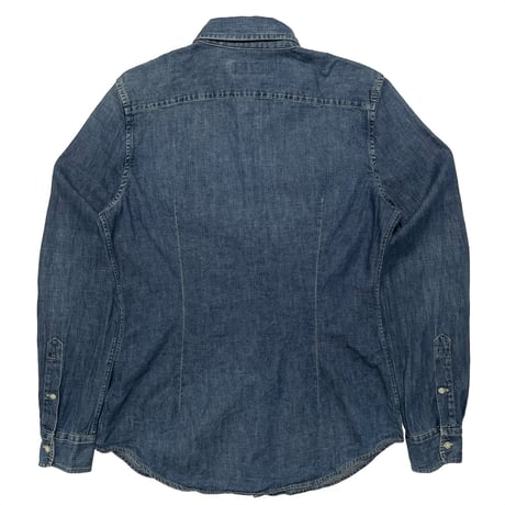 RALPHLAUREN　"CUSTOM FIT" CHAMBRAY SHIRT