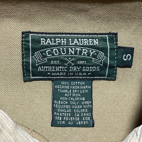 POLO COUNTRY RALPHLAUREN　"INDIAN PRINTED" COVERALL JACKET