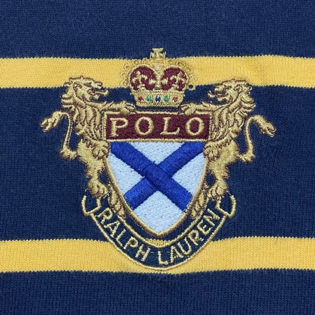 POLO RALPHLAUREN　"No.7" RUGBY SHIRT