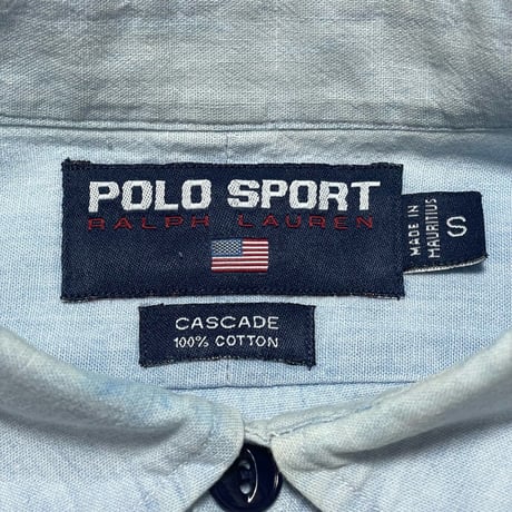 POLO SPORT RALPHLAUREN　"CASCADE" CHAMBRAY SHIRT