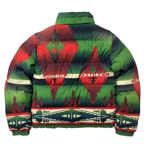 POLO RALPHLAUREN　"NATIVE PATTERN" DOWN JACKET
