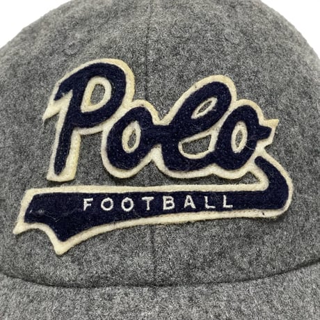 POLO RALPHLAUREN　 "SCRIPT" MELTON BASEBALL CAP