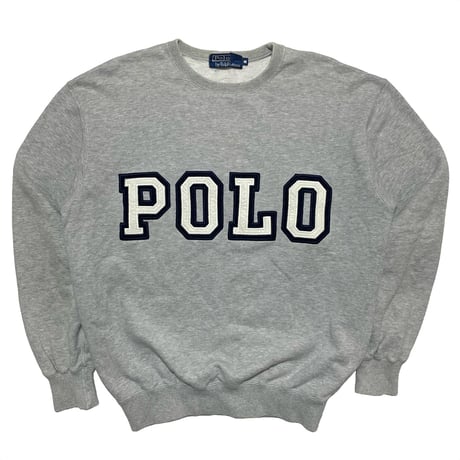 POLO RALPHLAUREN　"POLO LOGO" SWEAT