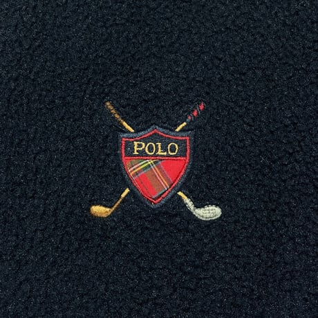 POLO RALPHLAUREN　"GOLF EMBLEM" FLEECE JACKET