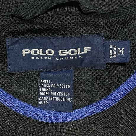 POLO GOLF RALPHLAUREN　"MESH LINING" NYLON JACKET