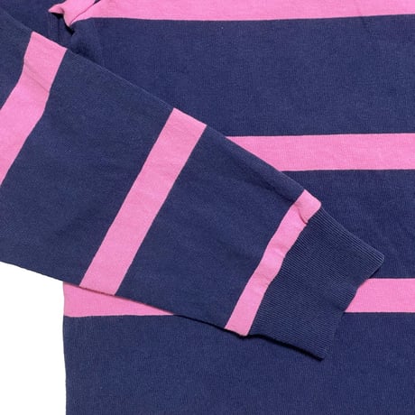 POLO RALPHLAUREN　"STRIPED" RUGBY SHIRT