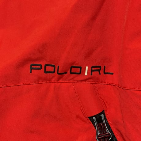 POLO RALPHLAUREN　"FLEECE COLLAR" NYLON JACKET