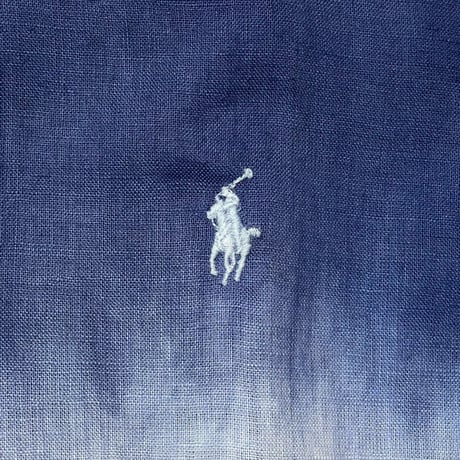 RALPHLAUREN　"GRADATION" LINEN SHIRT
