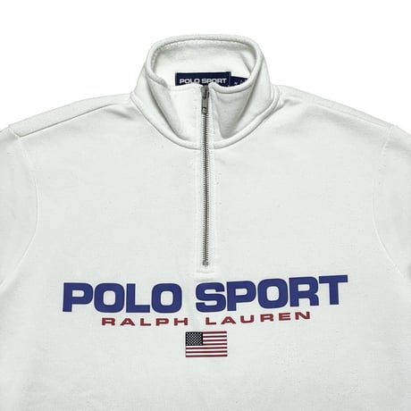 POLO SPORT RALPHLAUREN　"HARF-ZIP" SWEAT SHIRT