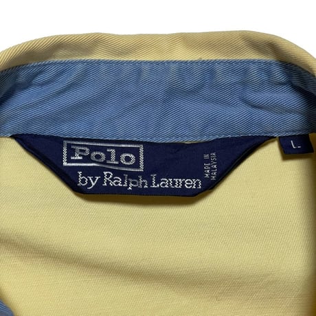 POLO RALPHLAUREN　"CREAM YELLOW" SWING TOP