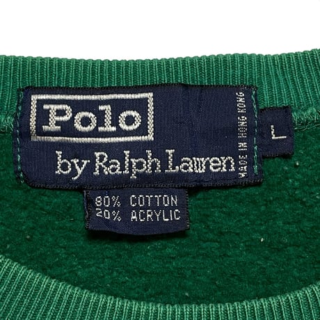 POLO RALPHLAUREN　"COLOR BLOCK" SWEAT