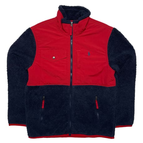POLO RALPHLAUREN　"MESH LINING" FLEECE JACKET