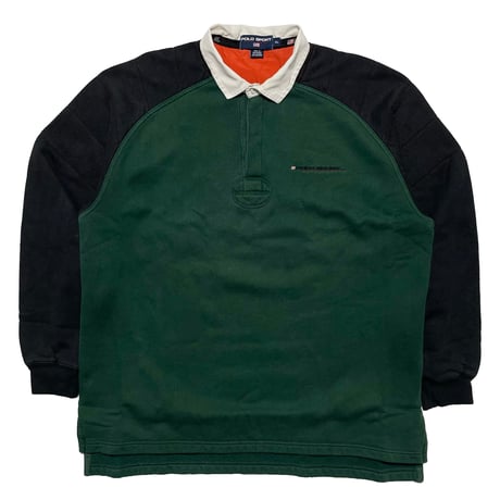POLO SPORT RALPHLAUREN　"FLEECE LINING" RUGBY SHIRT