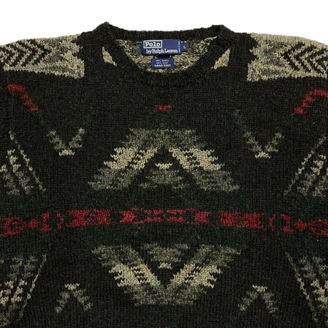 POLO RALPHLAUREN　"NATIVE" SWEATER