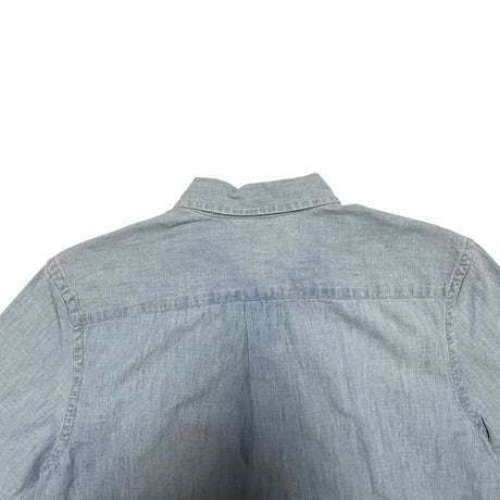 POLO RALPHLAUREN　"COTTON CHAMBRAY SHIRT" S/S SHIRT