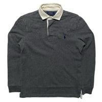 POLO RALPHLAUREN　"ELBOW PATCH" RUGBY SHIRT