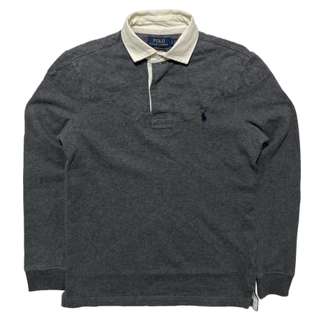 POLO RALPHLAUREN　"ELBOW PATCH" RUGBY SHIRT