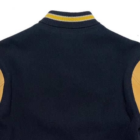 POLO RALPHLAUREN　 "LEATHER SLEEVE" STUDIUM JACKET