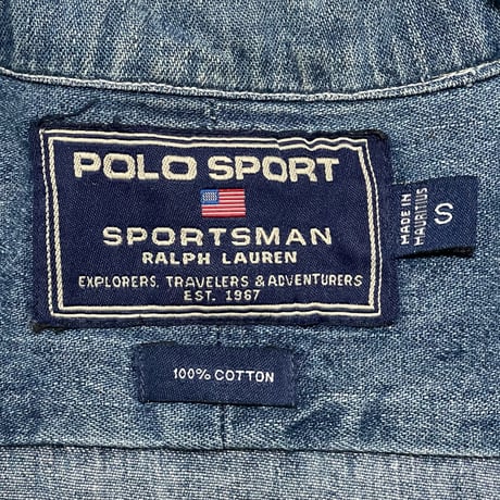 POLO SPORT RALPHLAUREN　"DENIM" SWING TOP