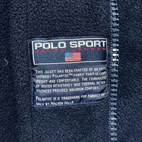 POLO SPORT RALPHLAUREN　 "COLOR BLOCK" FLEECE JACKET