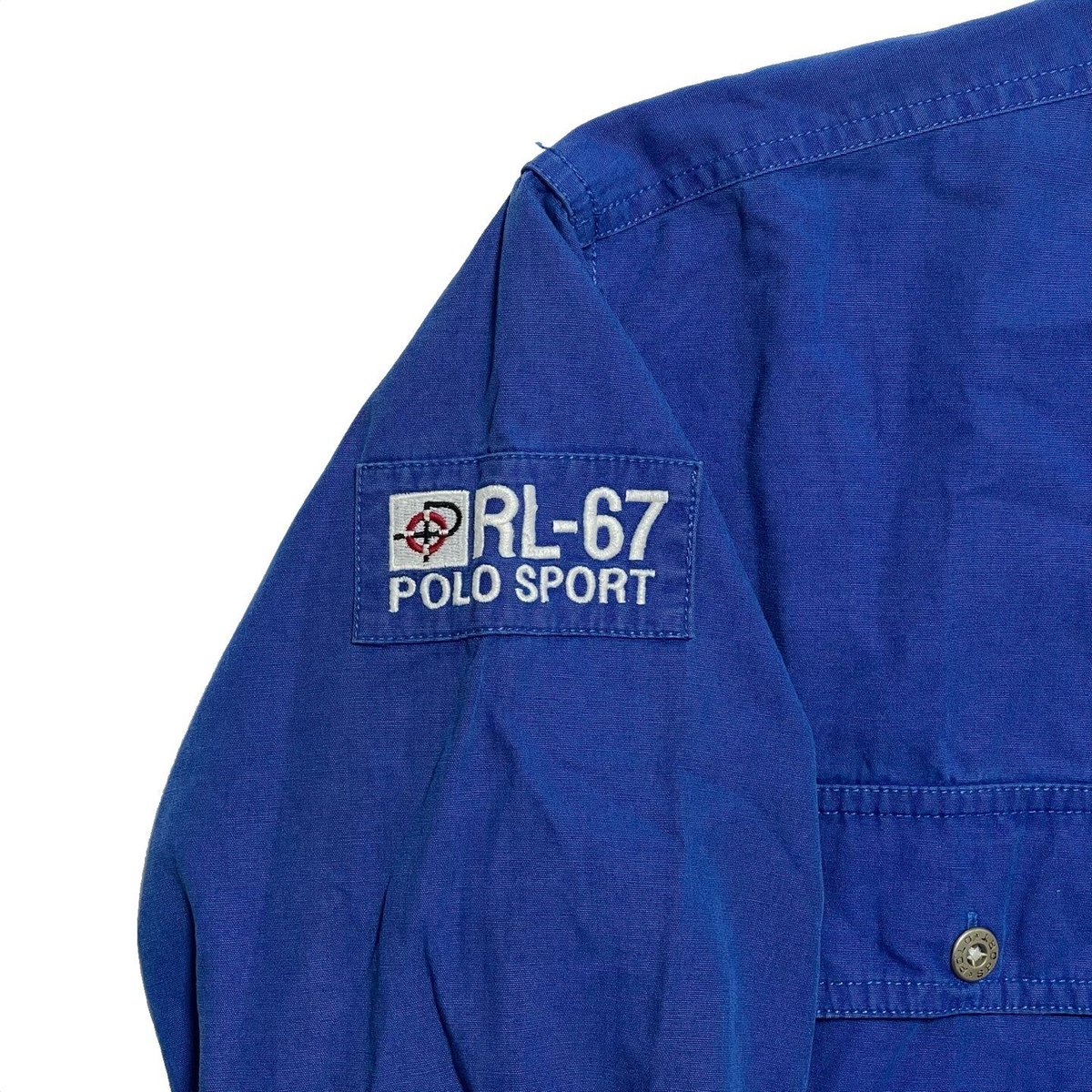 超希少】90s POLO SPORT RL-67 Pロゴ キャップ ブルー | www ...