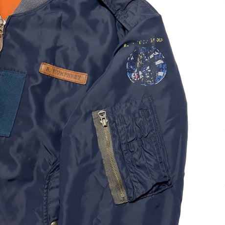 POLO RALPHLAUREN　 REVERSIBLE FLIGHT JACKET